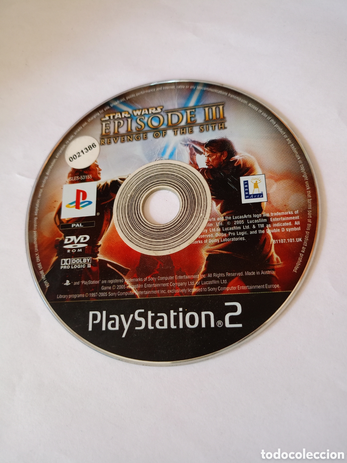 Videojuegos y Consolas: STAR WARS EPISODE III REVENGE OF THE SITH STARWARS 3 PS2 PLAYSTATION 2 PLAY STATION TWO KREATEN