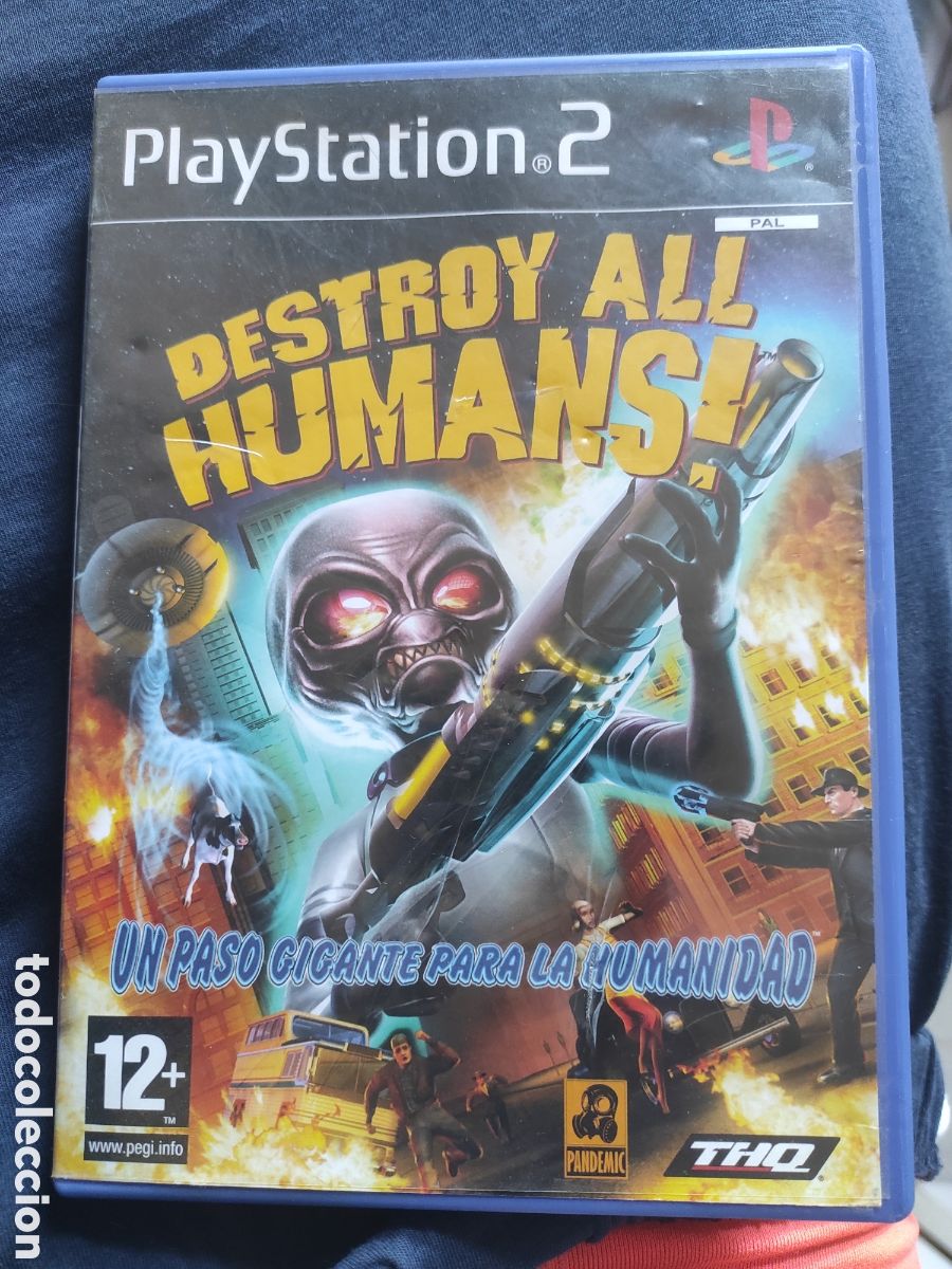 Videojuegos y Consolas: DESTROY ALL HUMANS - PS2 PLAYSTATION 2 PLAY STATION