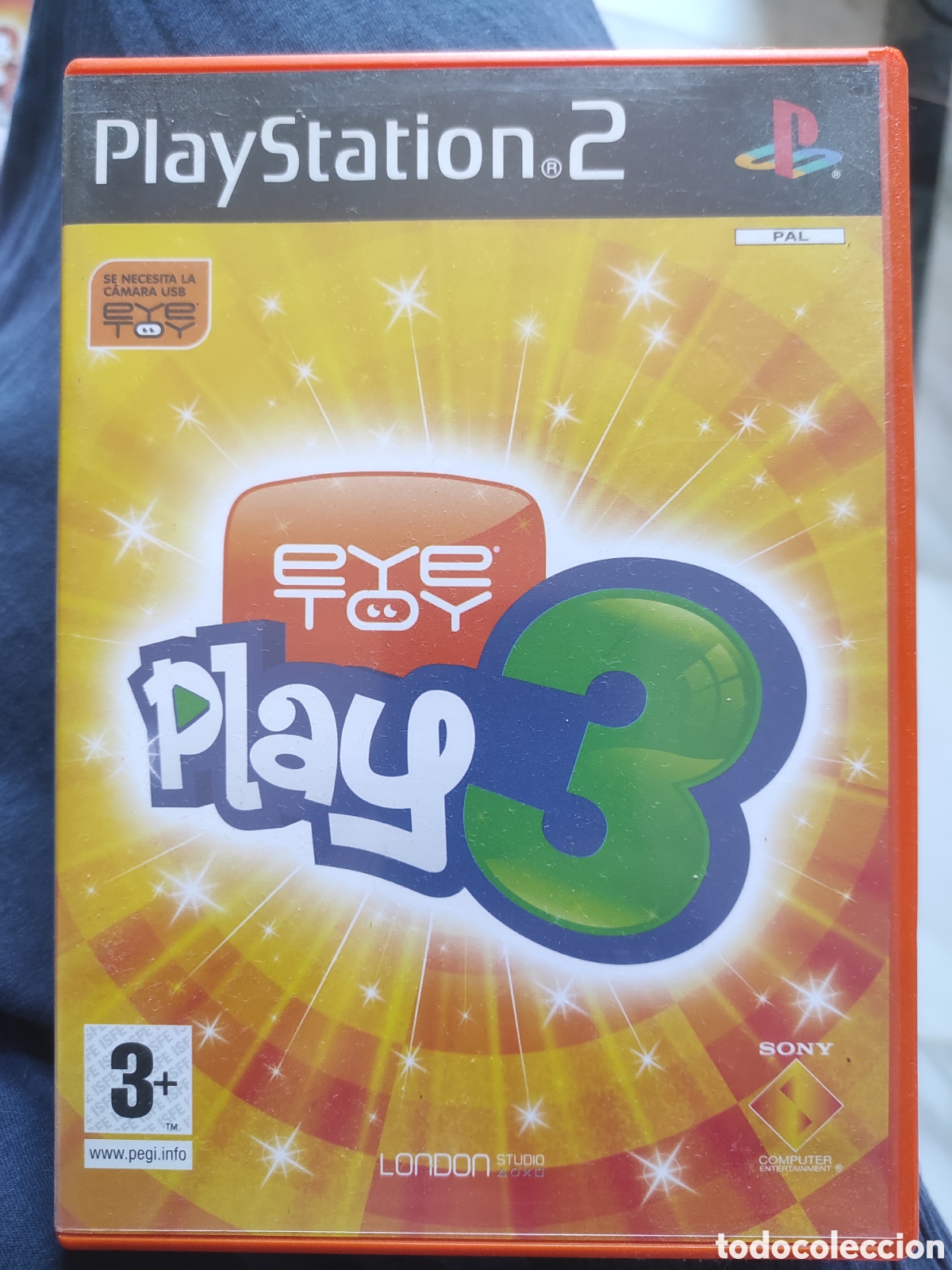 Videojuegos y Consolas: EYE TOY PLAY 3 - PS2 PLAYSTATION 2 (PEDIDO MINIMO 10&euro;)