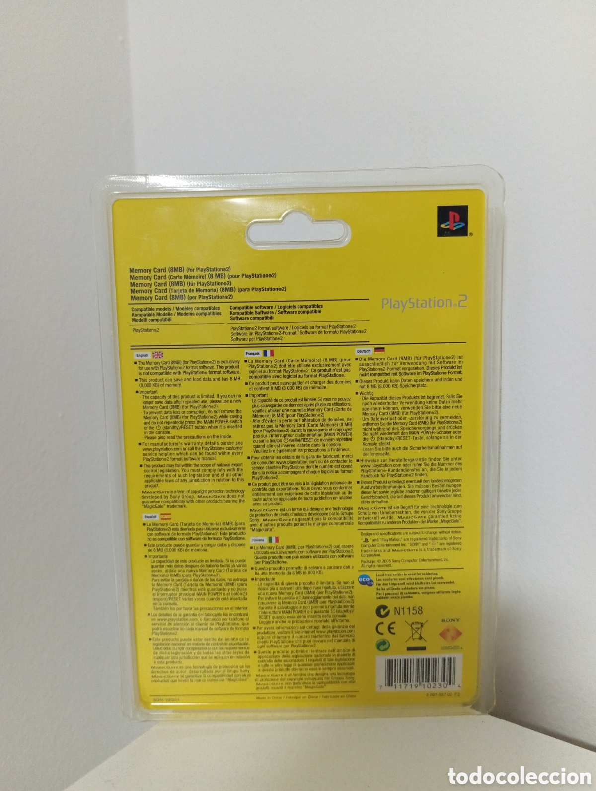 Videojuegos y consolas: Memory Card Playstation 2 - Foto 2