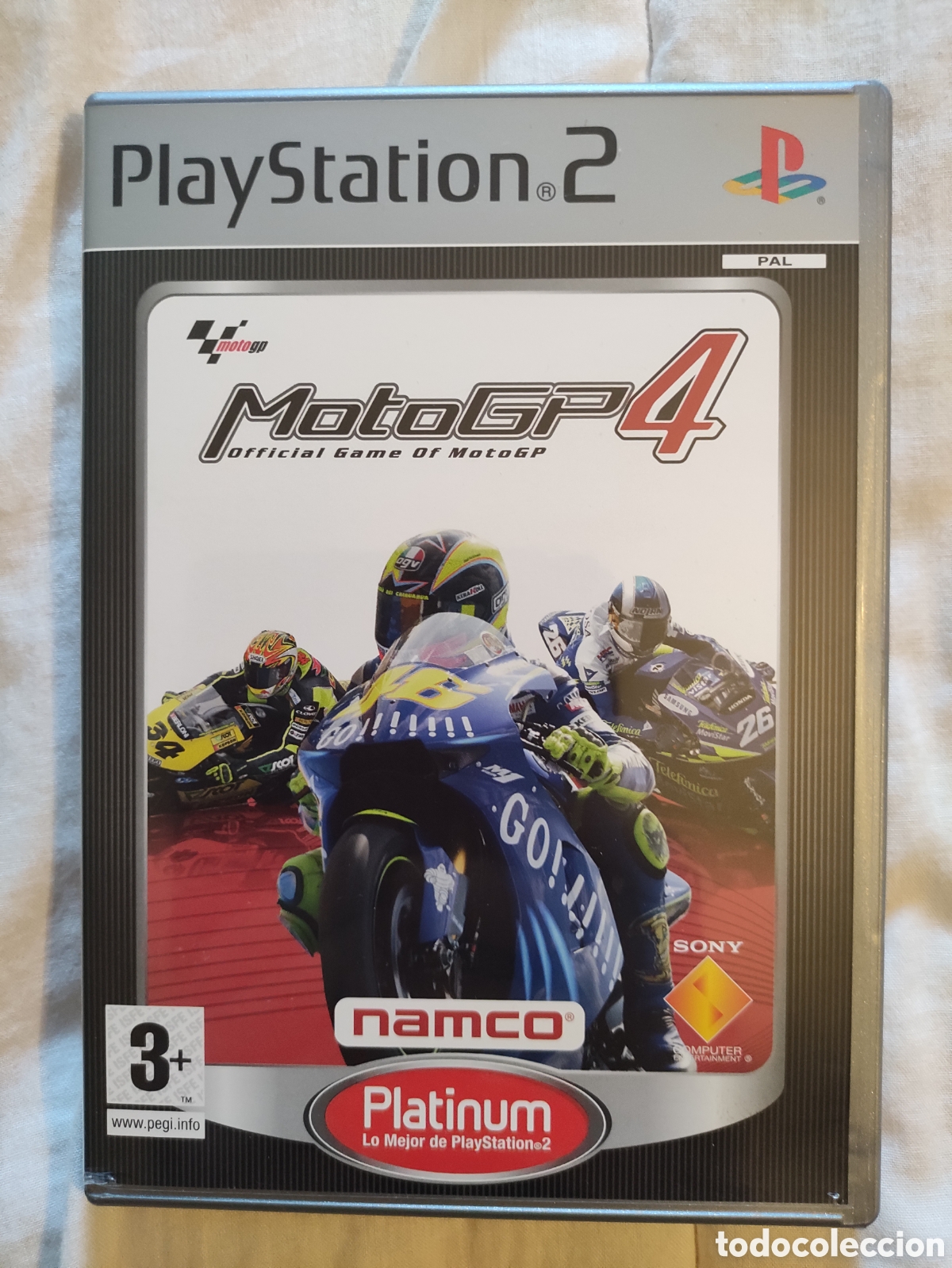 Videojuegos y Consolas: Videojuego PlayStation 2 motoGP4