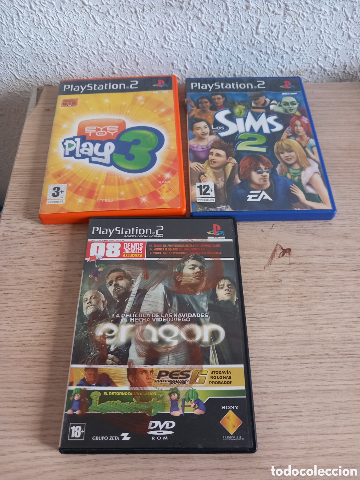 Videojuegos y Consolas: 3 JUEGOS PLAYSTATION 2 FUNCIONAN,,VER FOTOS