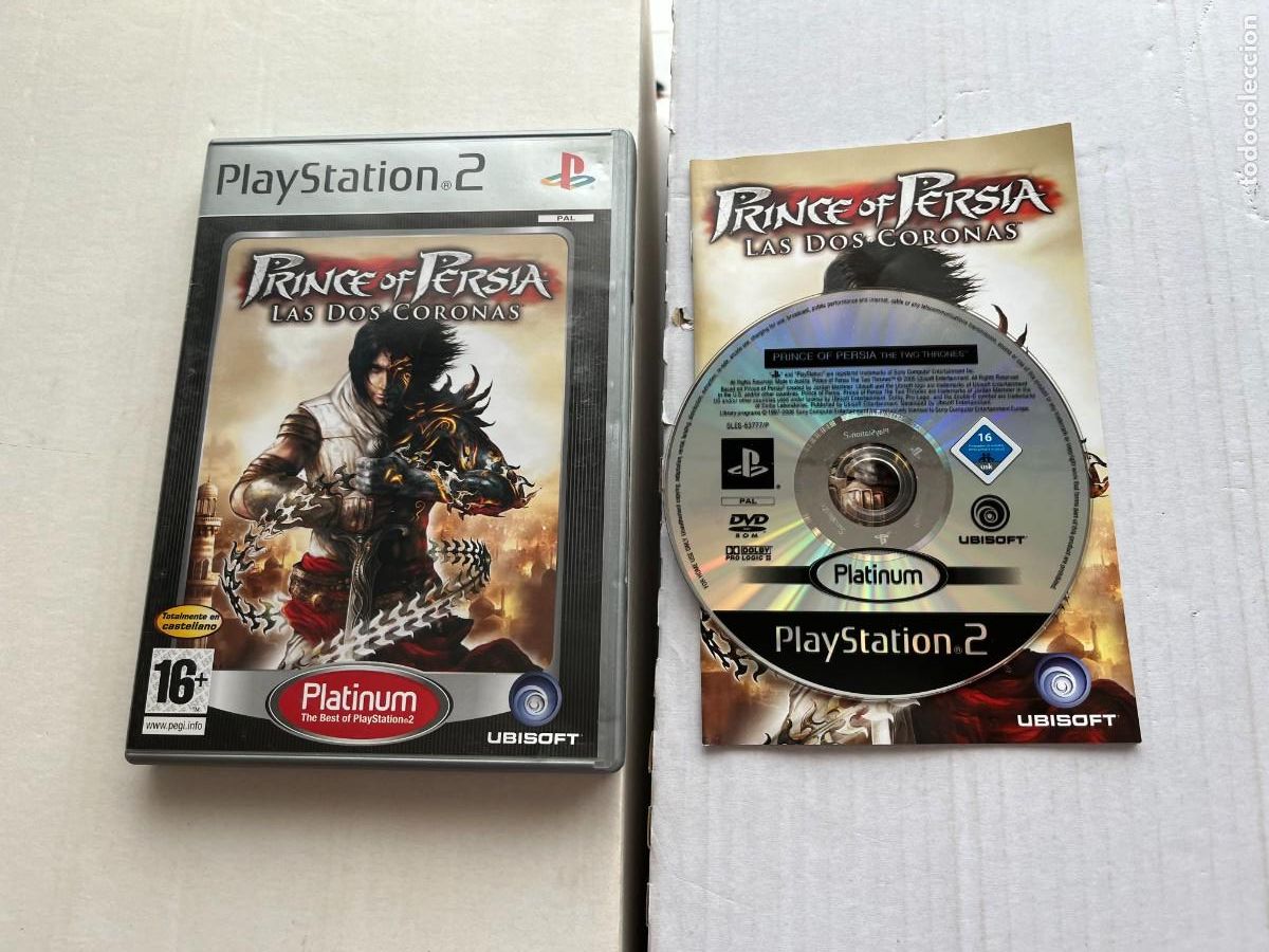 Videojuegos y Consolas: PRINCE OF PERSIA LAS DOS CORONAS PLATINUM PS2 PLAYSTATION 2 PLAY STATION TWO KREATEN
