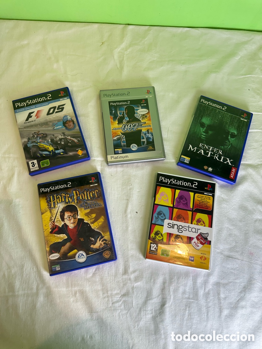 Videojogos e Consolas: Lote de juegos originales para PlayStation 2 &ndash; Acci&oacute;n, carreras y entretenimiento