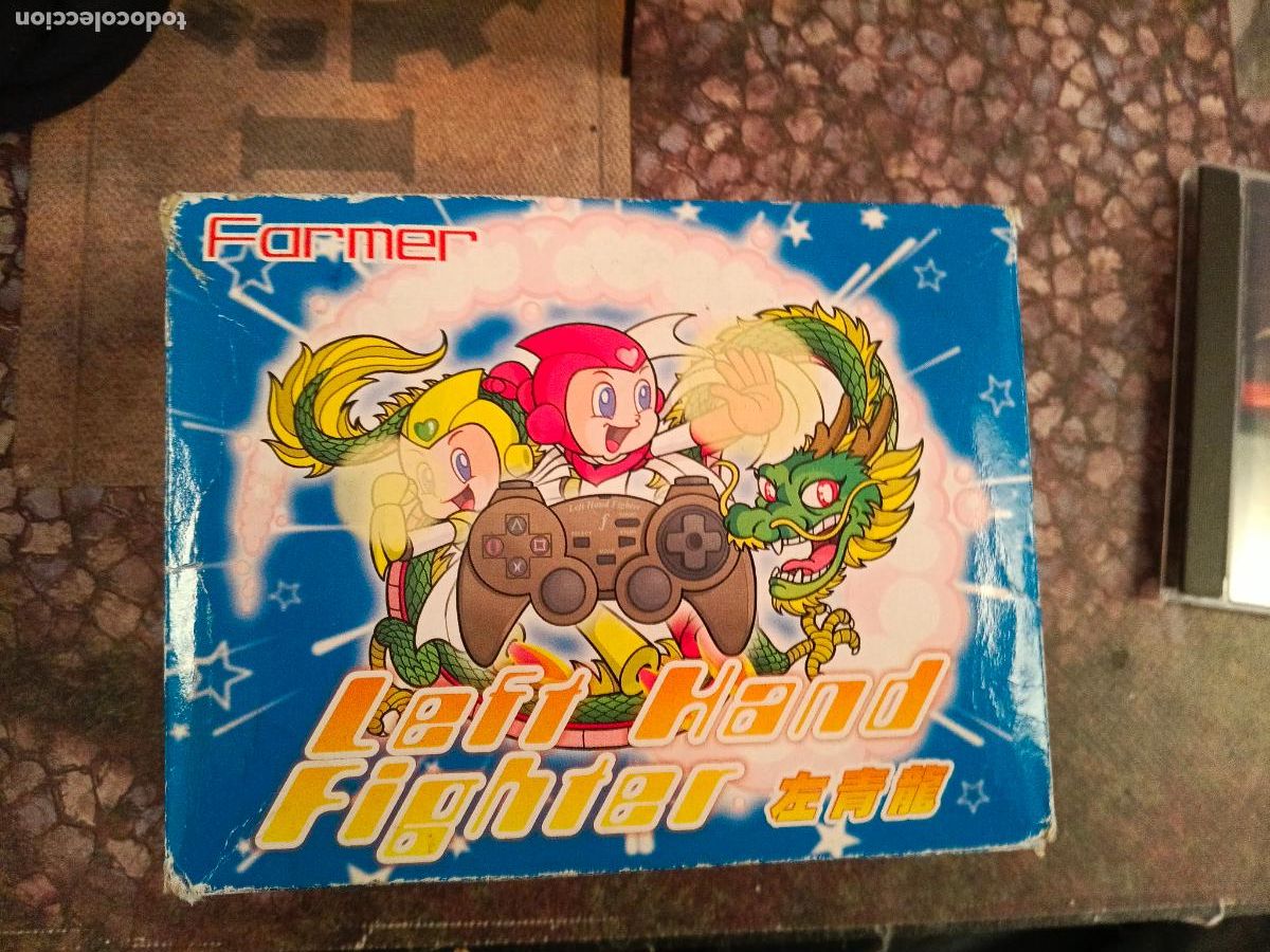 Videojuegos y Consolas: Left Hand Fighter Controller - Mando para zurdos para Playstation 2 PS2