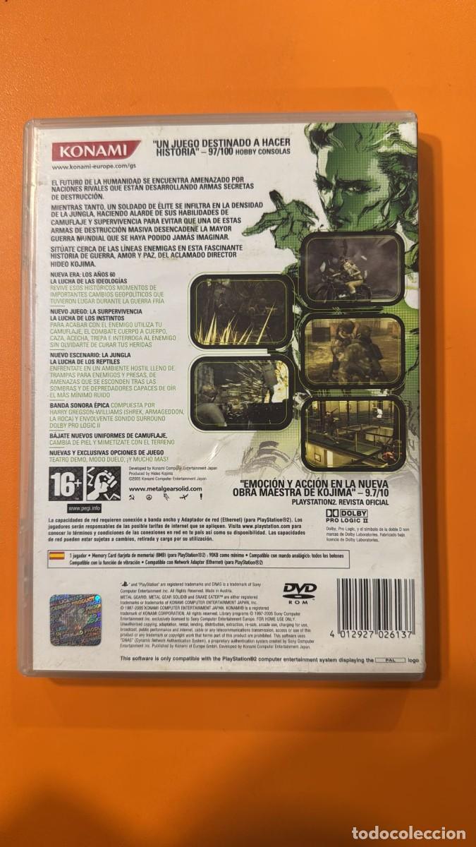 Videojuegos y consolas: Metal Gear Solid 3: Snake Eater [PS2] - Foto 2