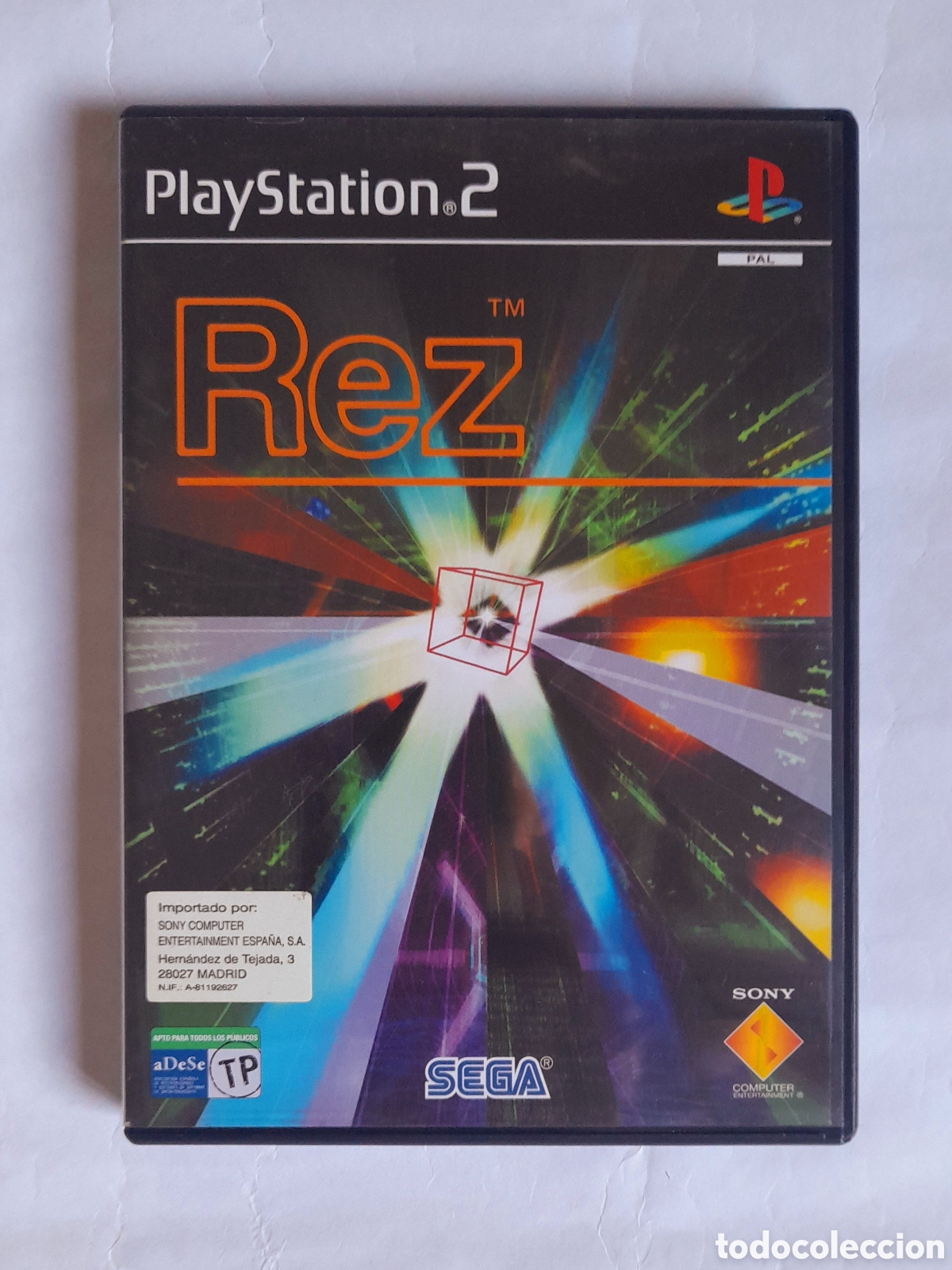 Videojuegos y Consolas: Rez - PS2 PAL (ES) Completo