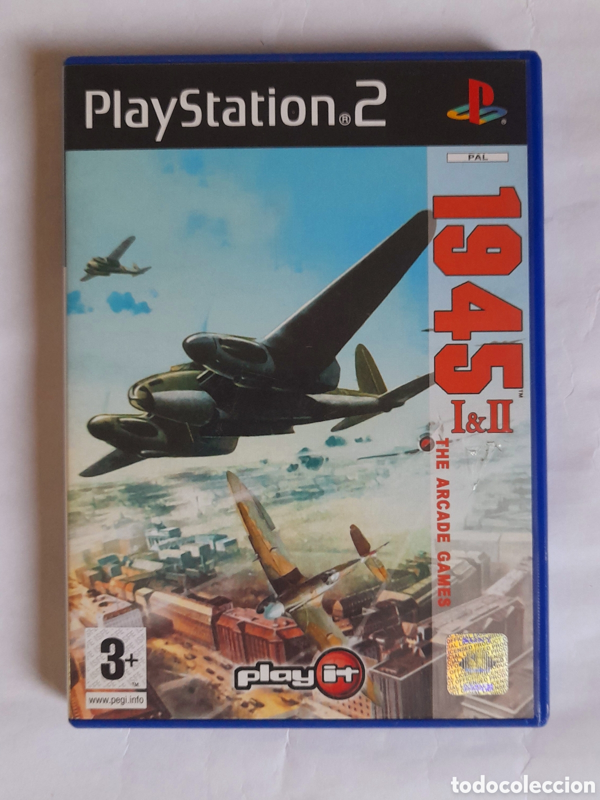 Videojuegos y Consolas: 1945 I & II: The Arcade Games - PS2 PAL (ES) Completo