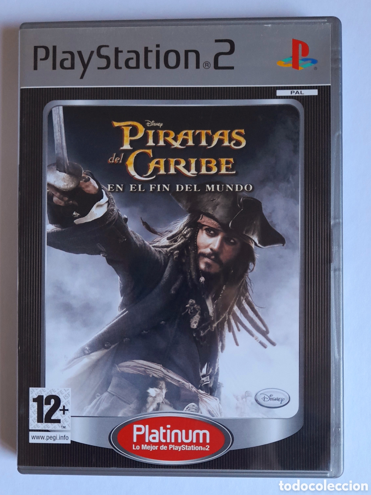 Videojuegos y Consolas: Disney Piratas del Caribe: En el Fin del Mundo PS2 PAL (ES) Completo