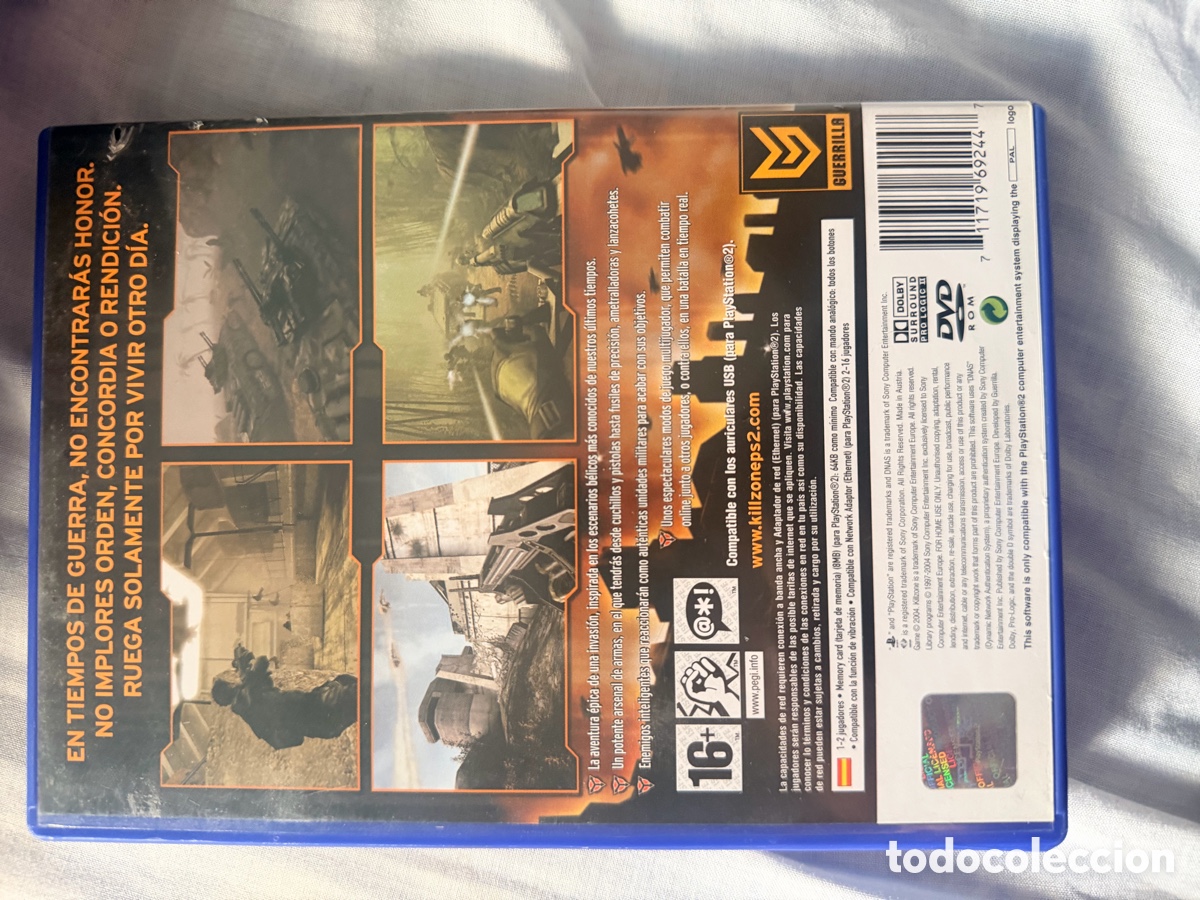 Videojuegos y consolas: Killzone. Edici&oacute;n coleccionista Dos cds - Foto 2