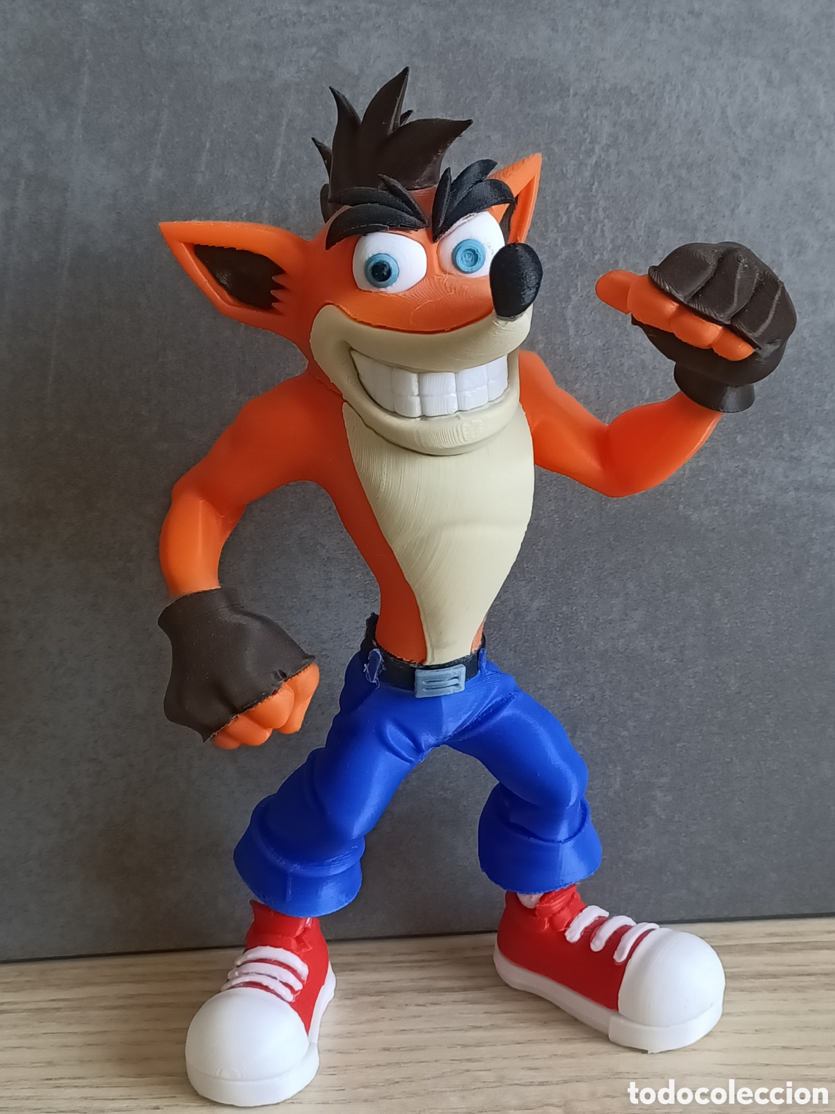 Videojuegos y Consolas: Gran figura Crash Bandicoot impresi&oacute;n 3D