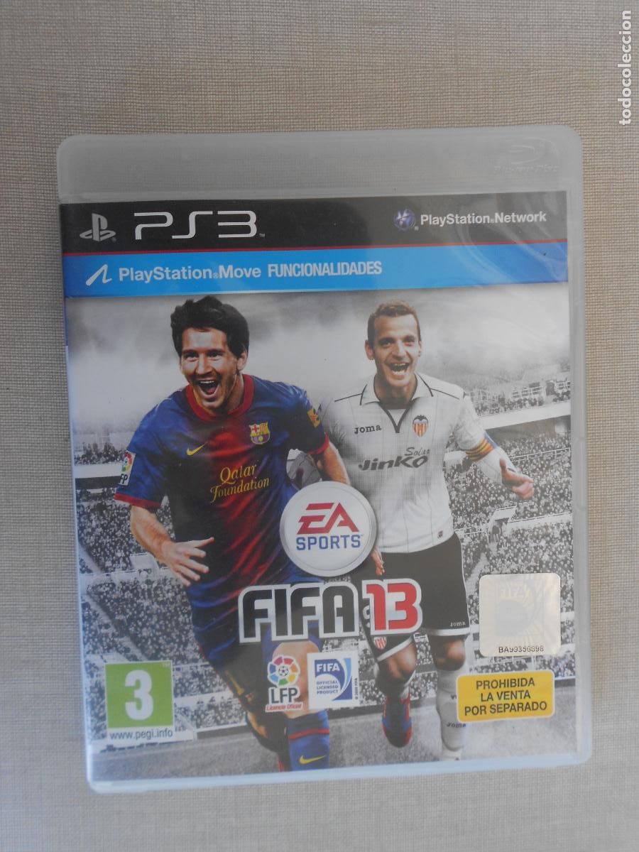 Videojuegos y Consolas: FIFA 13- PSP3 - PLAYSTATION - MOVE FUNCIONALIDADES -JUEGO+FOLLETO