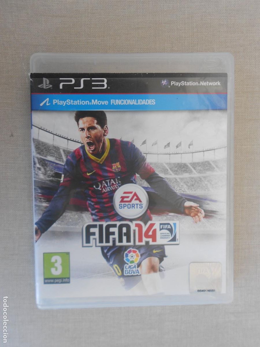 Videojuegos y Consolas: FIFA 14- PSP3 - PLAYSTATION - MOVE FUNCIONALIDADES -JUEGO+FOLLETO