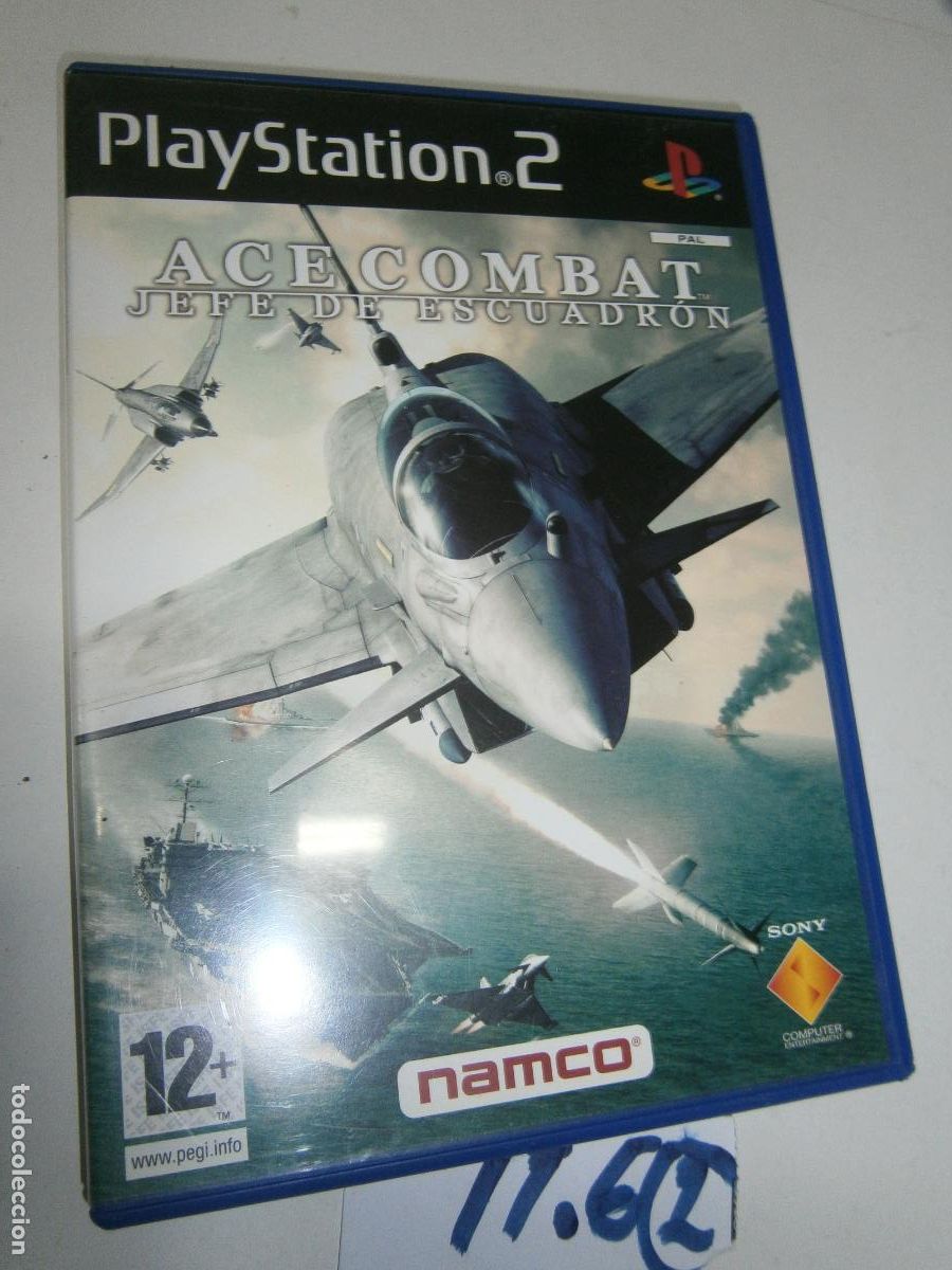 Videojuegos y Consolas: ANTIGUO JUEGO PLAYSTATION 2 - ACE COMBAT: JEFE DE ESCUADDRON