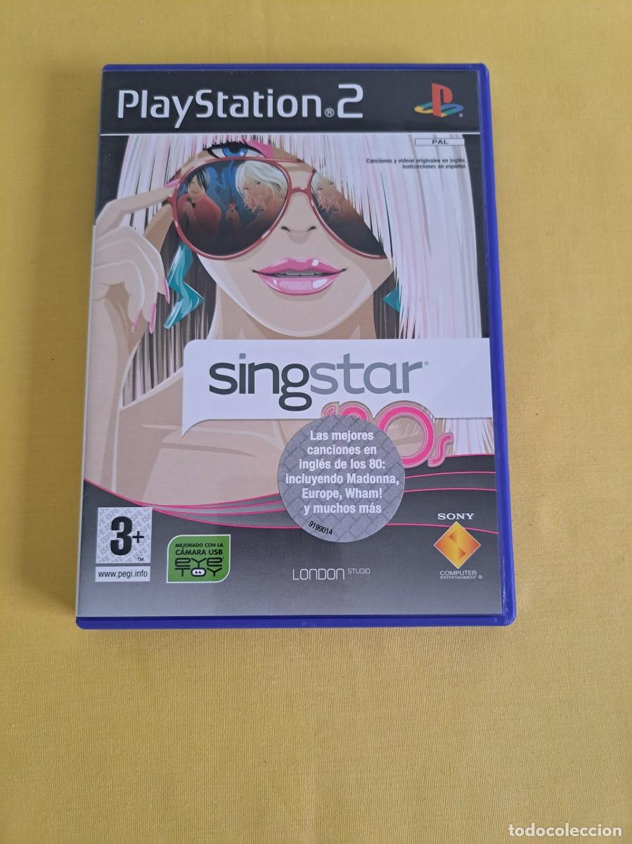 Videojuegos y consolas: SINGSTAR 80S - PLAYSTATION 2 - EN ESPA&Ntilde;OL - Foto 1