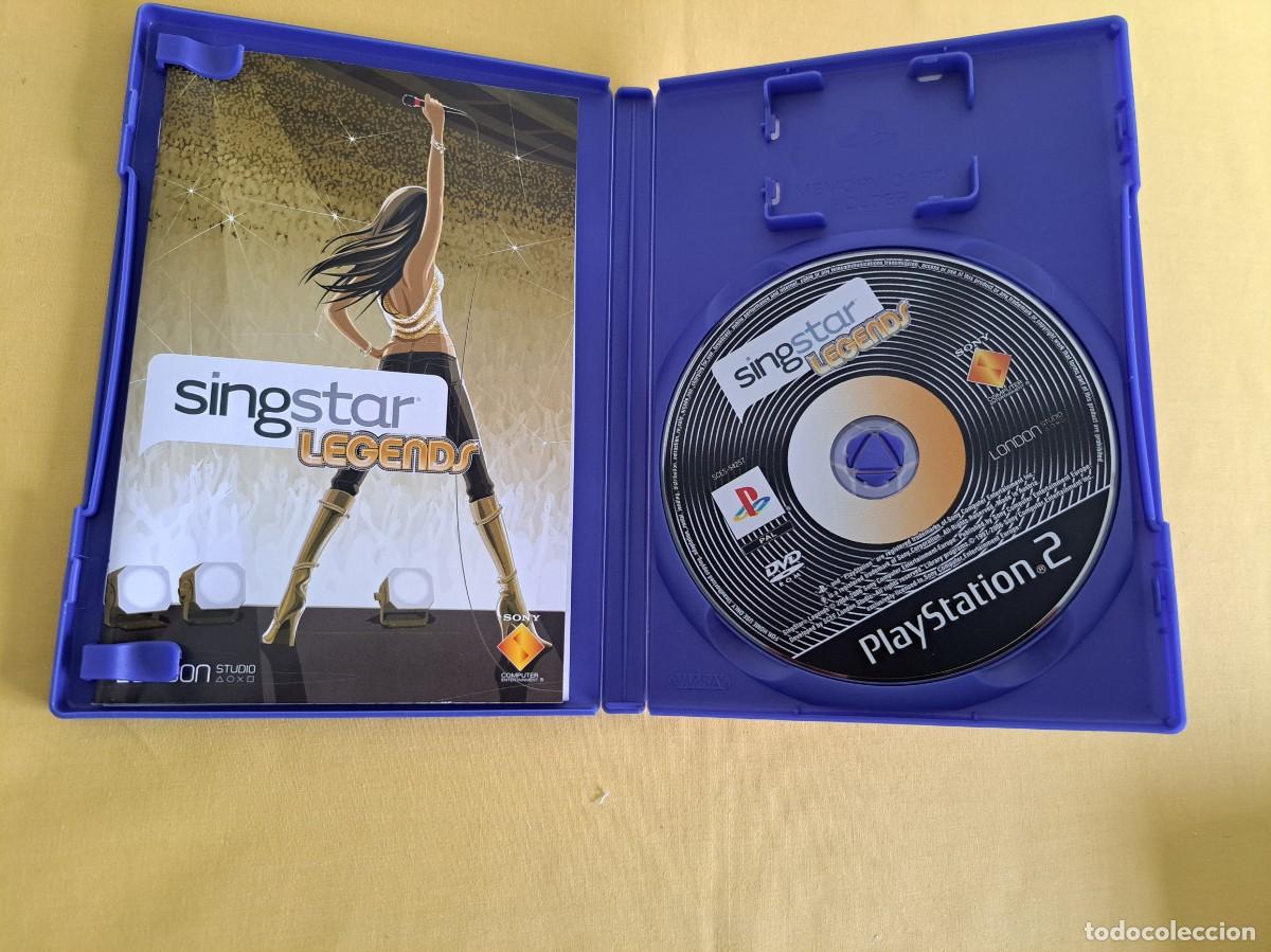 Videojuegos y consolas: SINGSTAR LEGENDS - PLAYSTATION 2 - EN ESPA&Ntilde;OL - Foto 2