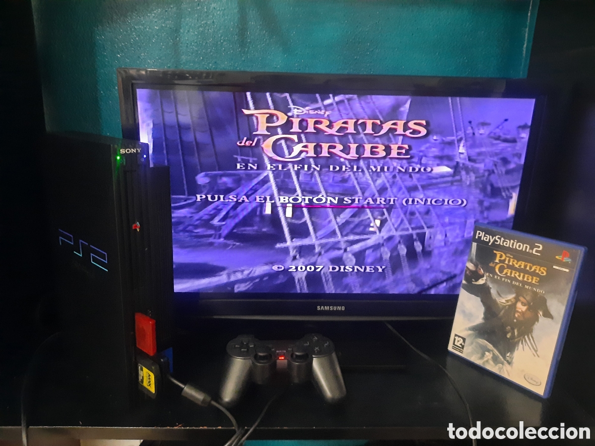 Videojuegos y Consolas: Sony PlayStation2 Fat Completa + Juego