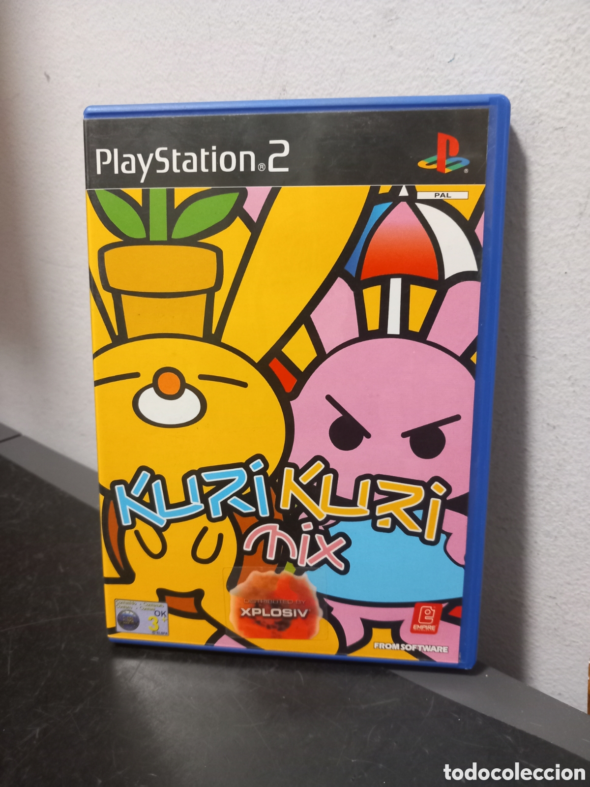 Videojuegos y Consolas: ANTIGUO JUEGO PLAYSTATION KURI KURI MIX ORIGINAL