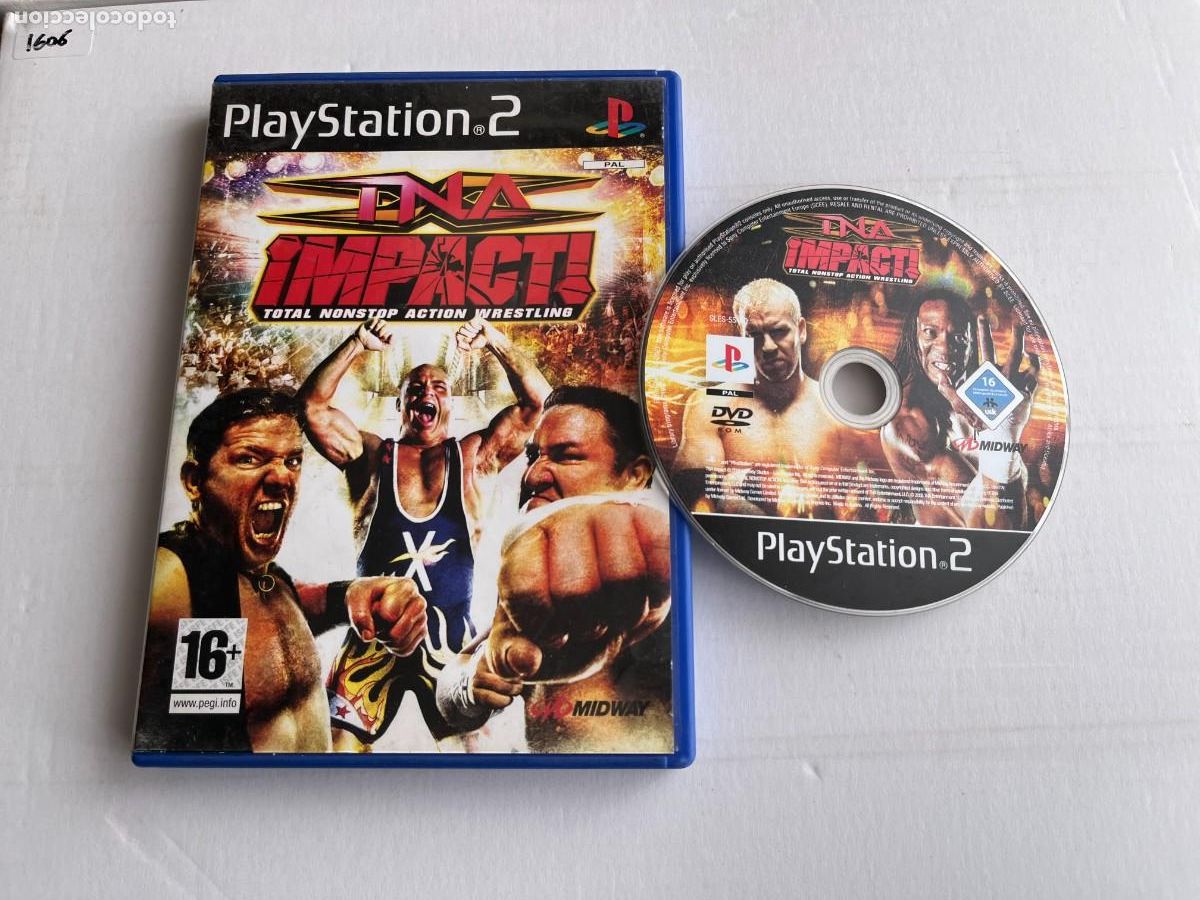 Videojuegos y Consolas: TNA IMPACT TOTAL NONSTOP ACTION WRESTLING - PS2 PLAYSTATION 2 PLAY STATION TWO KREATEN