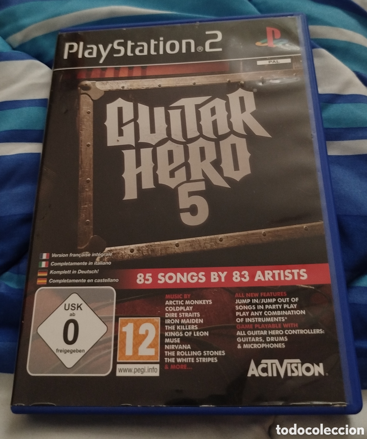 Videojuegos y Consolas: Guitar Hero 5. PS2. .