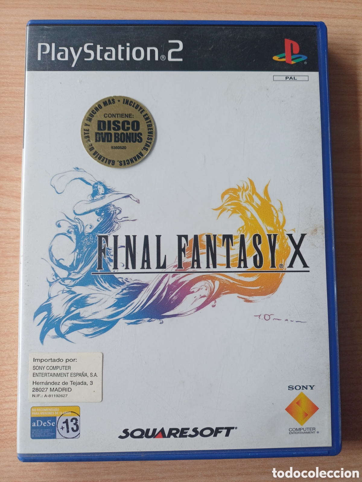 Videojuegos y Consolas: FINAL FANTASY X SONY PS2 PLAYSTATION 2 PAL ESPA&Ntilde;A