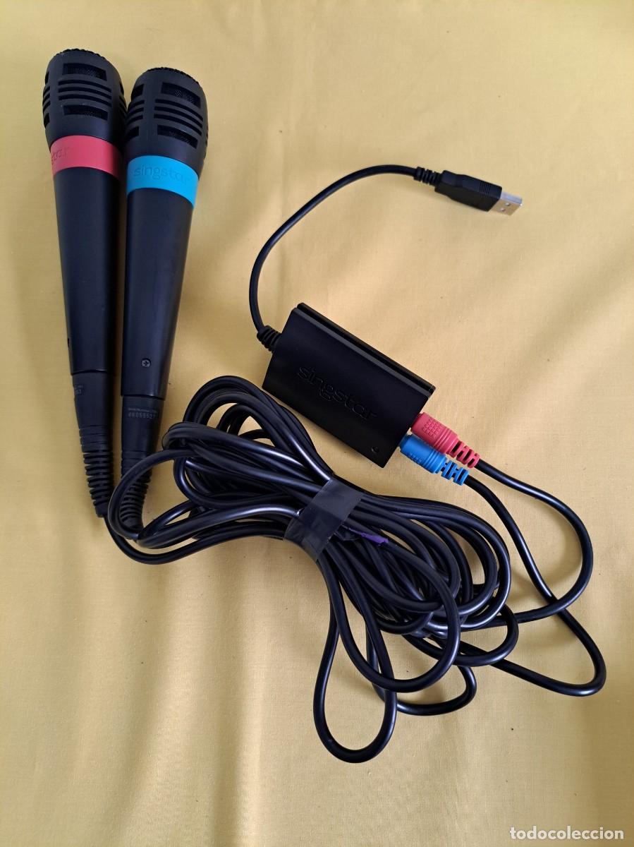Videojuegos y consolas: MICROFONOS SINGSTAR PLAYSTATION 2 - Foto 1