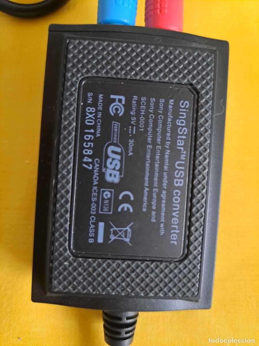 Videojuegos y consolas: MICROFONOS SINGSTAR PLAYSTATION 2 - Foto 4