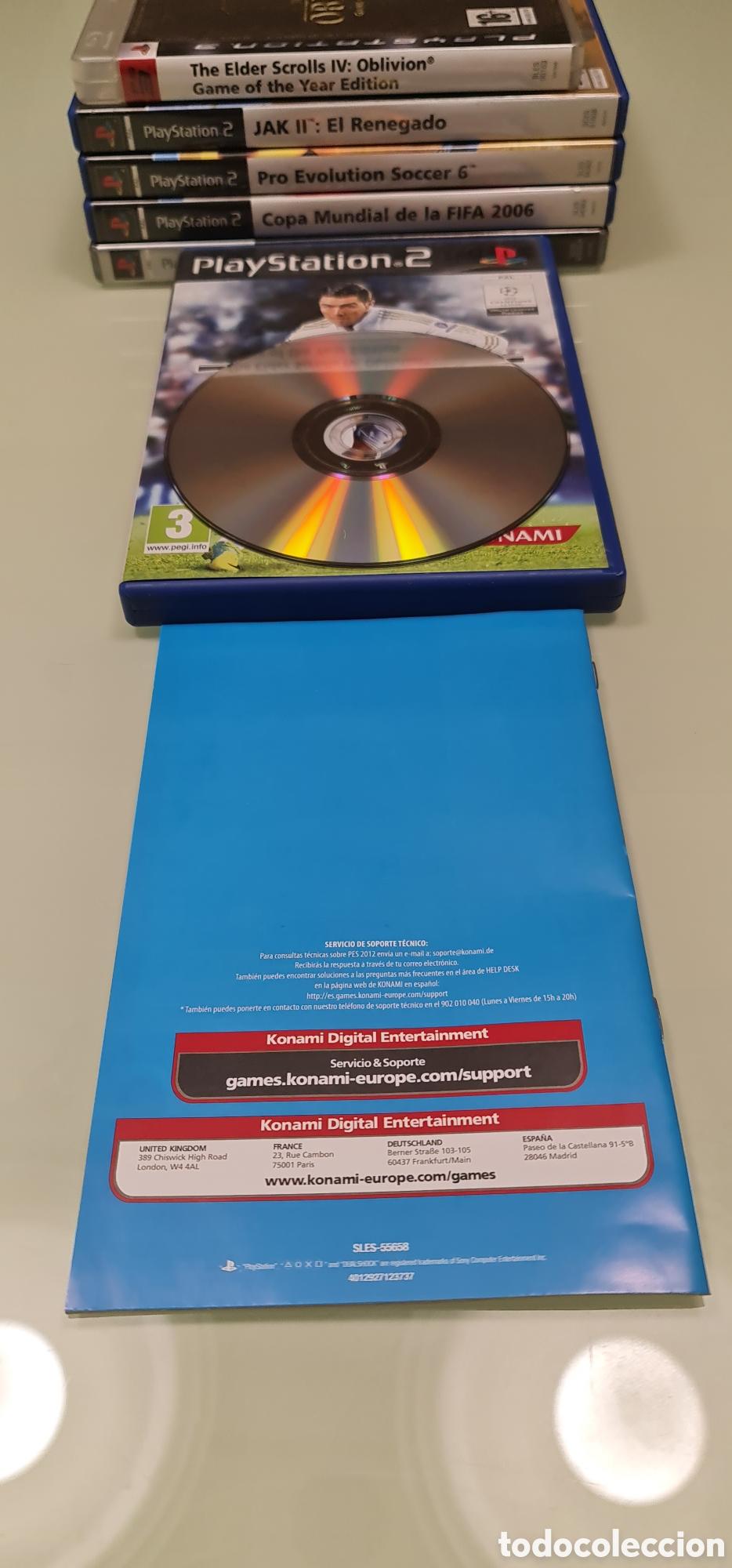 Videojuegos y consolas: Pro Evolution Soccer 2012 PS2 PAL Espa&ntilde;a - Foto 6