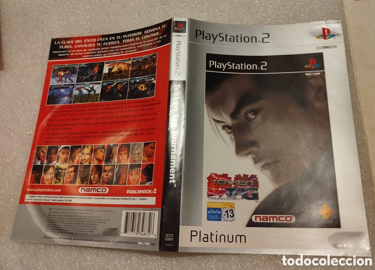 Videojuegos y Consolas: Tekken tag tournament. SOLO CAR&Aacute;TULA. PS2
