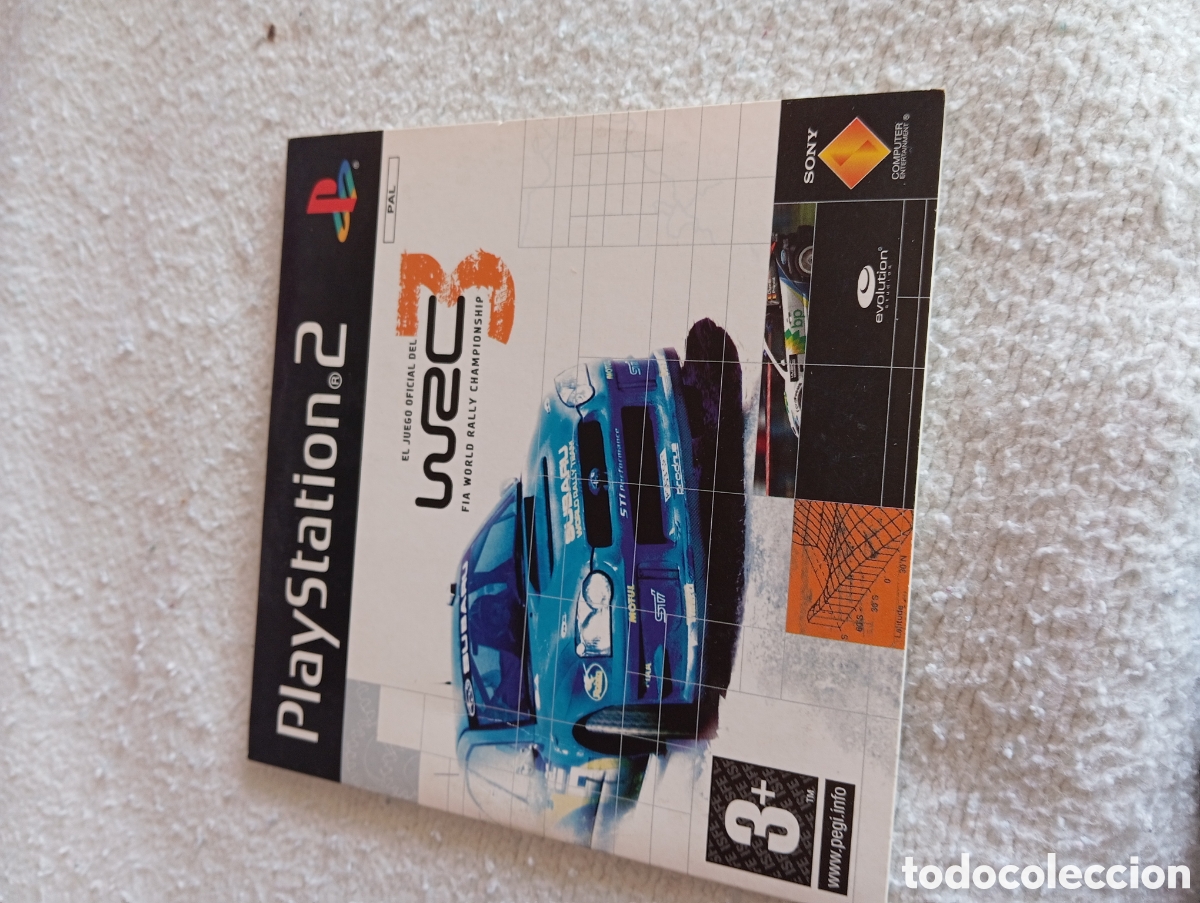 Videojuegos y Consolas: WRC 3 PS2 (World Rally Championship) caja papel carton