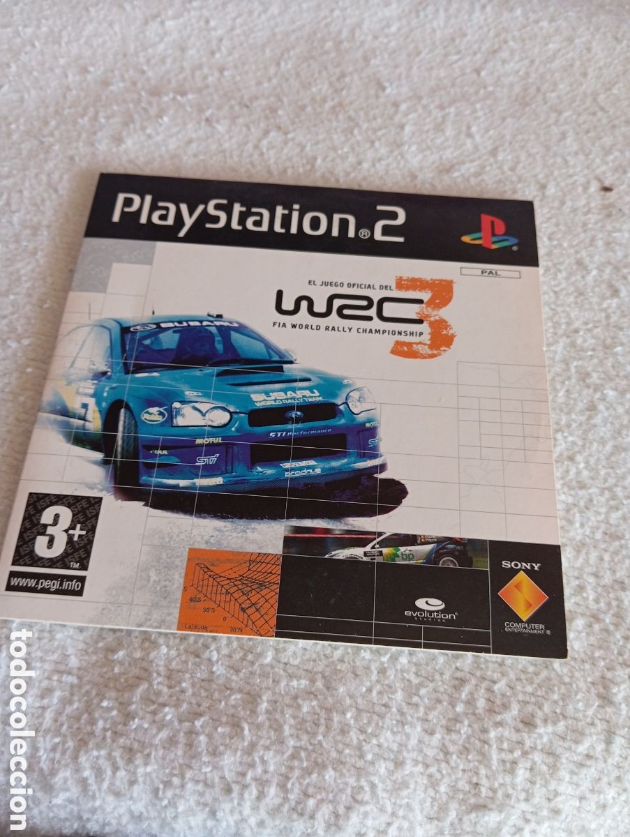 Videojuegos y Consolas: WRC 3 PS2 (World Rally Championship) caja papel carton