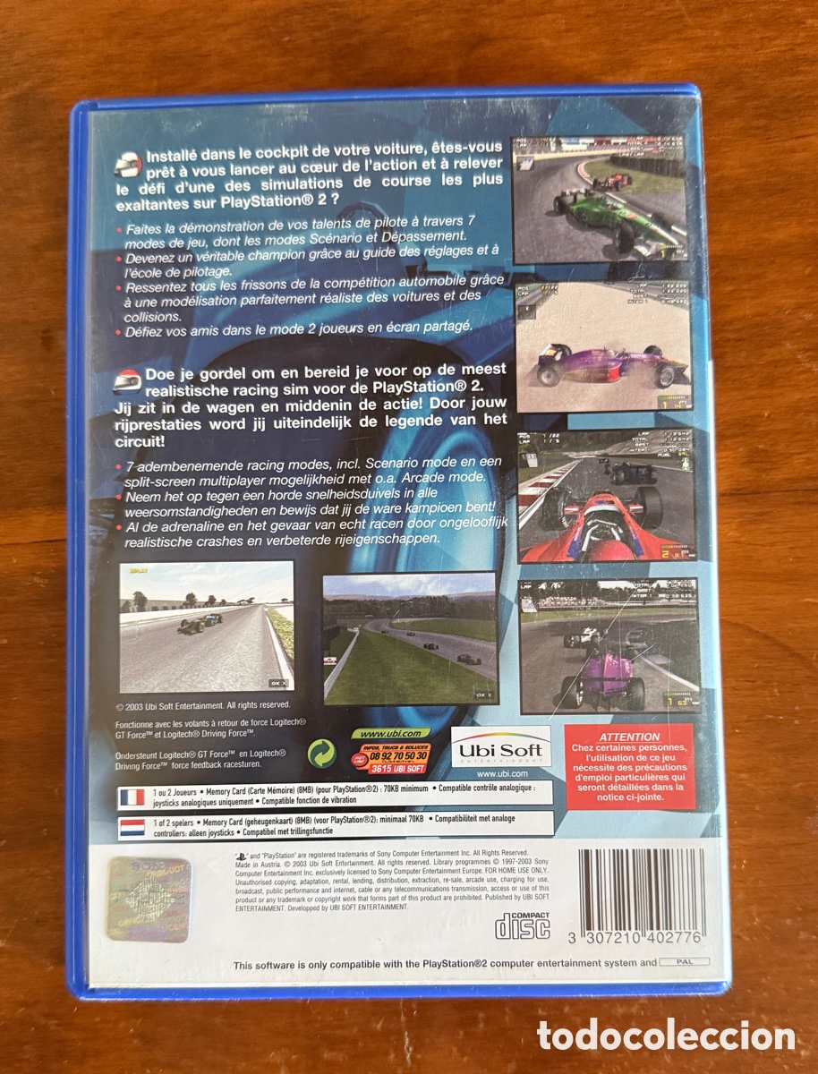 Videojuegos y consolas: RS3 Racing Simulation Three &ndash; PlayStation 2 PS2 - Foto 3