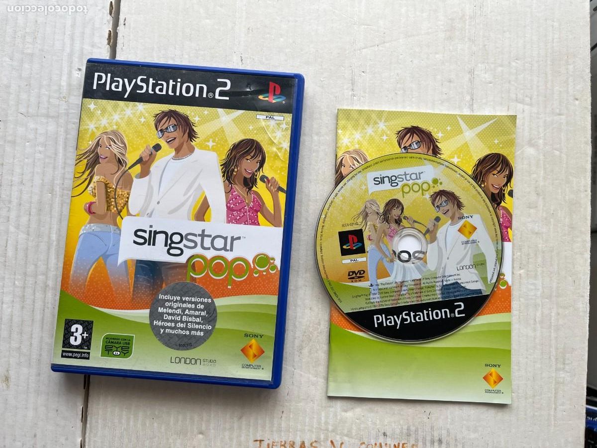 Videojuegos y Consolas: SINGSTAR POP SING STAR - PS2 PLAYSTATION 2 PLAY STATION TWO KREATEN