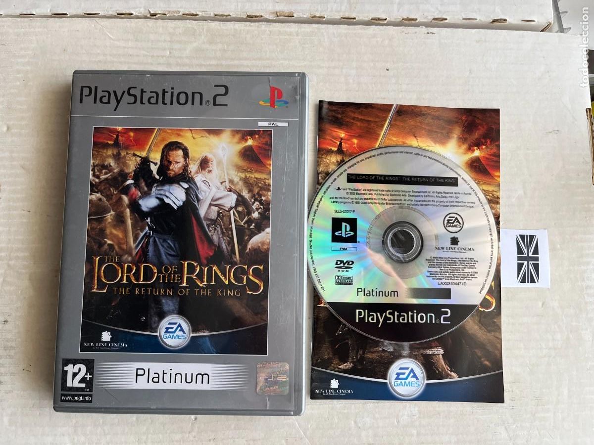 Videojuegos y Consolas: THE LORD OF THE RINGS RETURN OF THE KING TLOTR- PS2 PLAYSTATION 2 PLAY STATION TWO KREATEN