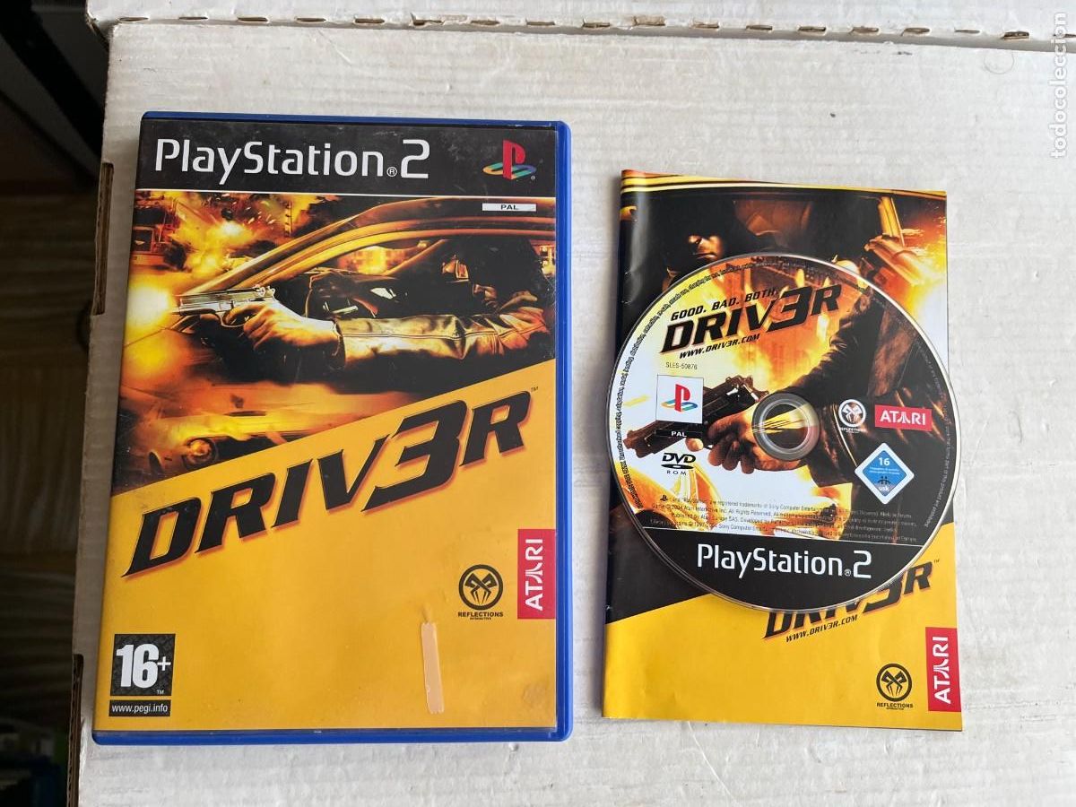 Videojuegos y Consolas: DRIVER DRIV3R PS2 PLAYSTATION 2 PLAY STATION TWO KREATEN