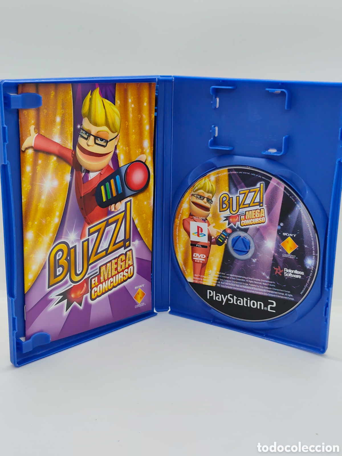 Videojuegos y consolas: Juego play 2 Buzzl el mega - Foto 2