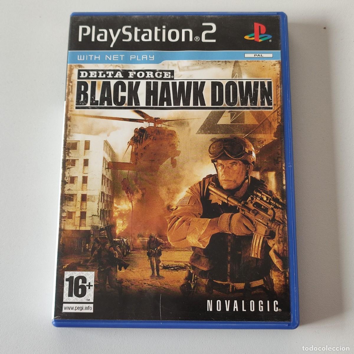 Videojuegos y Consolas: JUEGO PS2 PLAYSTATION PAL BLACK HAWK DERRIBADO BLACH HAWK DOWN DELTA FORCE