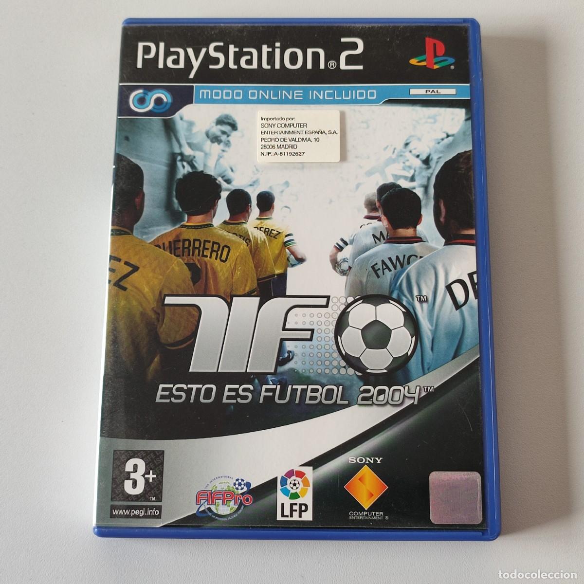 Videojuegos y Consolas: JUEGO PS2 PLAY 2 PLAYSTATION PAL ESTO ES FUTBOL 2004