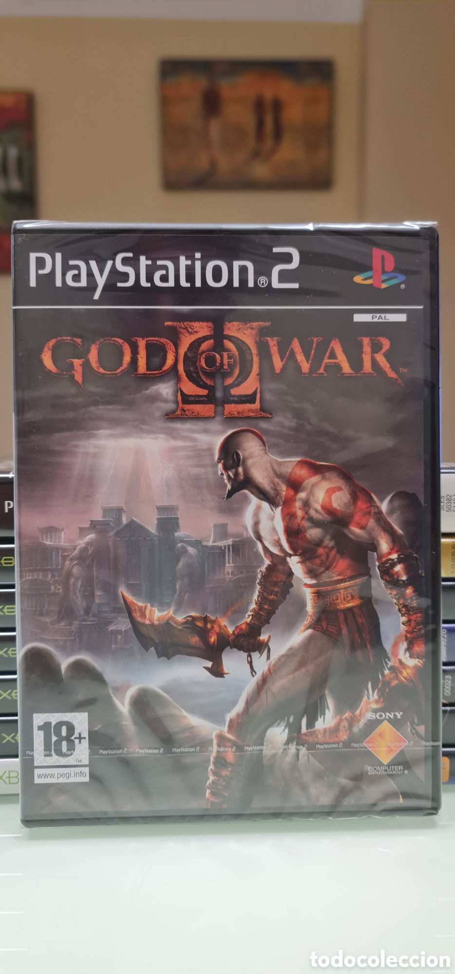 Videojuegos y Consolas: God of War II PS2 PAL Espa&ntilde;a Precintado 100% Nuevo
