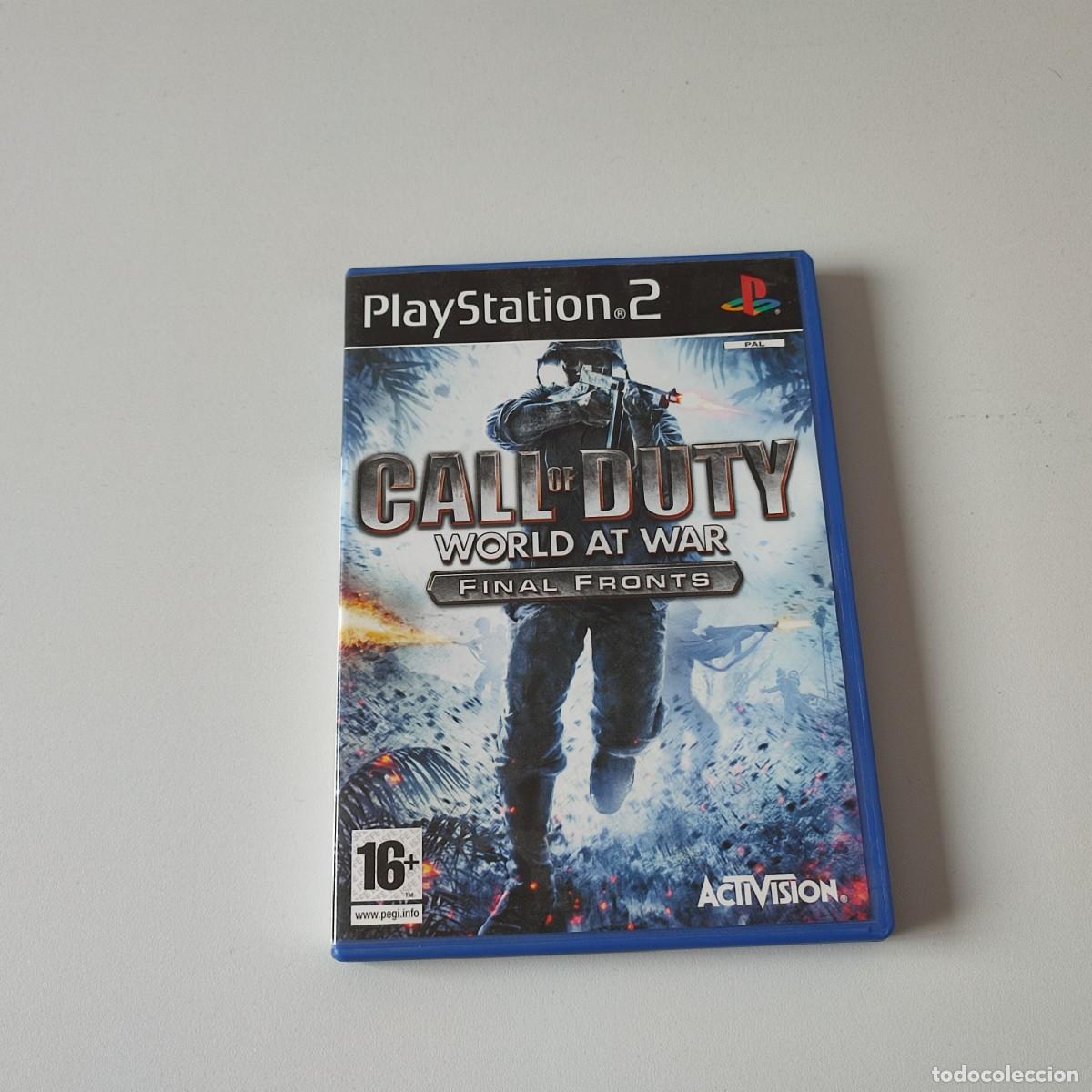 Videojuegos y Consolas: JUEGO PS2 PLAY 2 PLAYSTATION PAL CALL OF DUTY WORLD AT WAR FINAL FRONTS