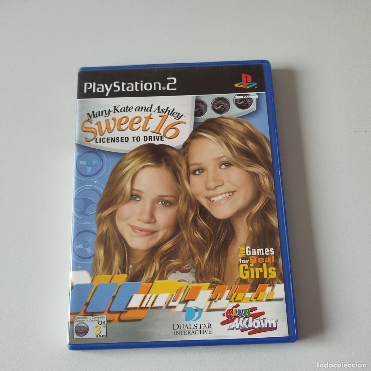 Videojuegos y Consolas: JUEGO PS2 PLAY 2 PLAYSTATION PAL SWEET 16 MARY KATE AND ASHLEY LICENSED TO DRIVE