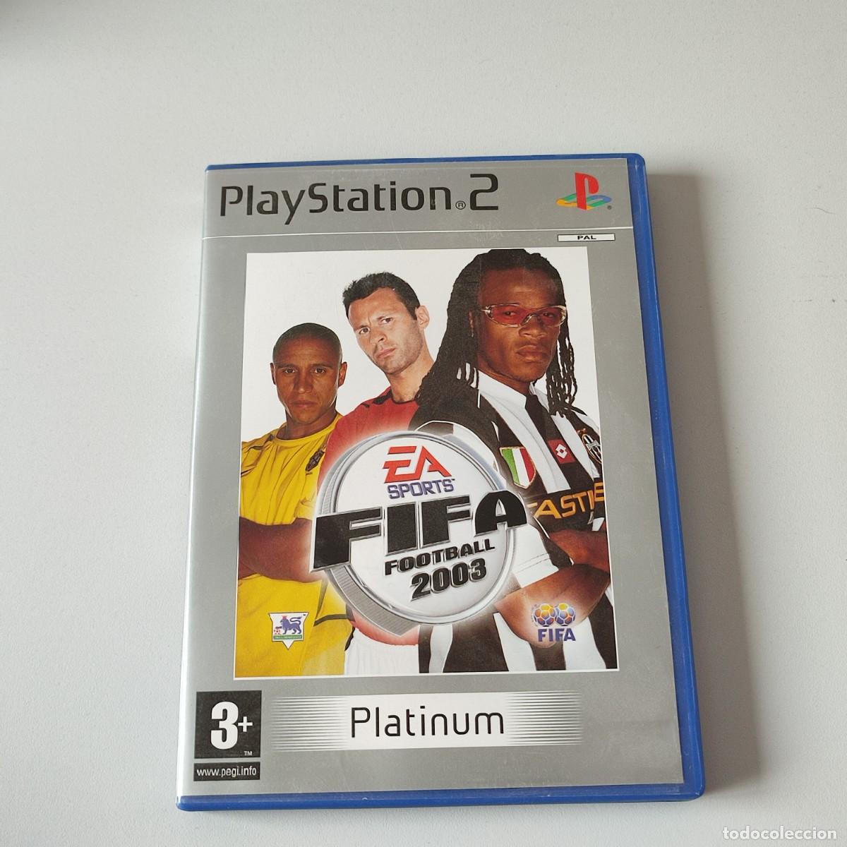 Videojuegos y Consolas: JUEGO PS2 PLAY 2 PLAYSTATION PAL FIFA FOOTBALL 2003 03 PLATINUM