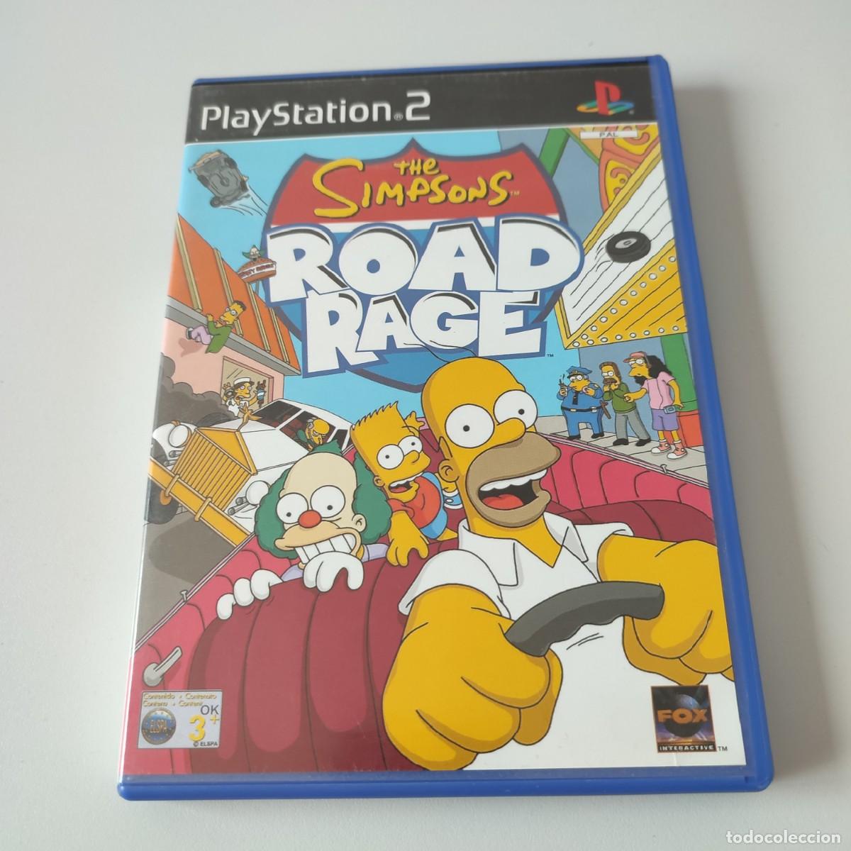 Videojuegos y Consolas: JUEGO PS2 PLAY 2 PLAYSTATION PAL THE SIMPSONS ROAD RAGE