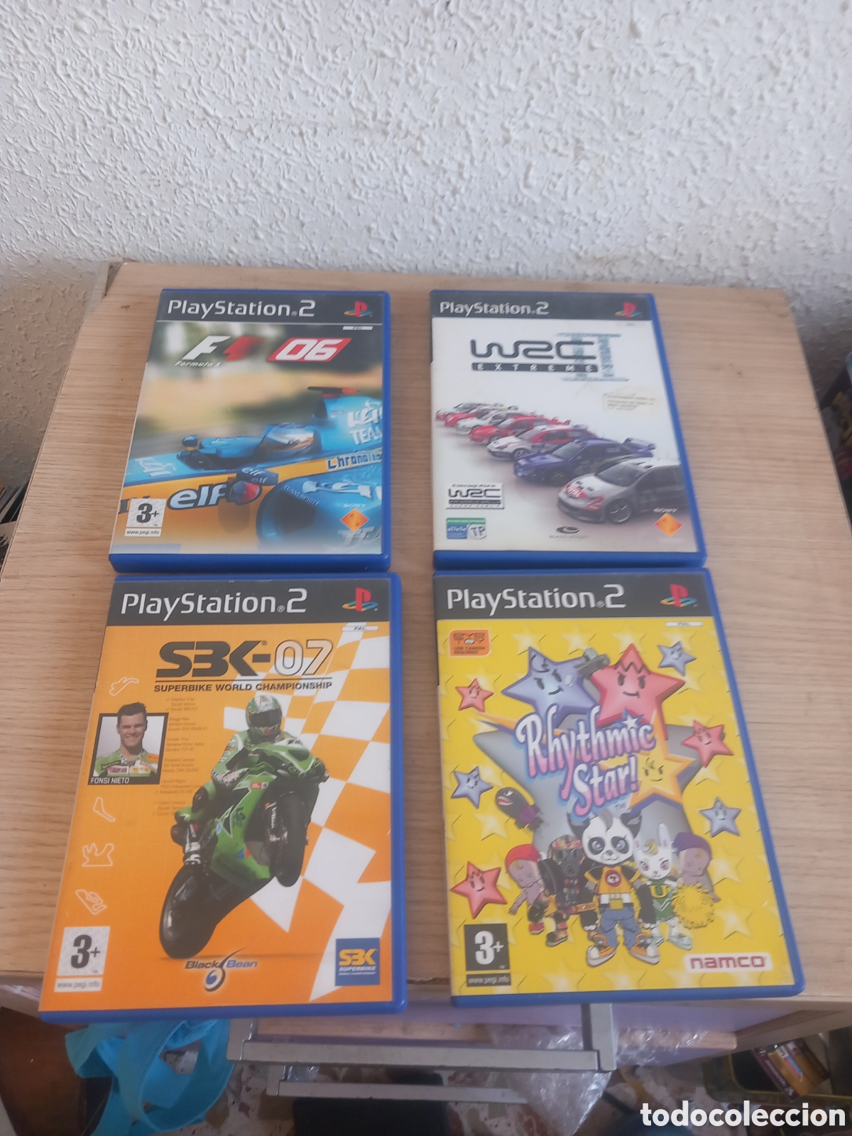 Videojuegos y Consolas: 4 JUEGOS PLAYSTATION 2 FUNCIONAN,,VER FOTOS