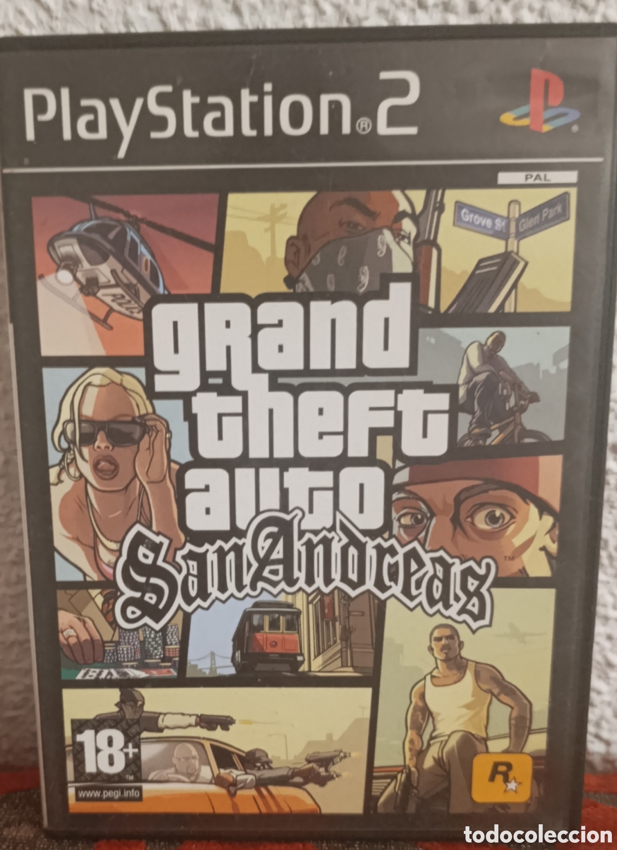 Videojuegos y Consolas: Grand Theft Auto: San Andreas - PlayStation 2 (PS2) - PAL - Completo