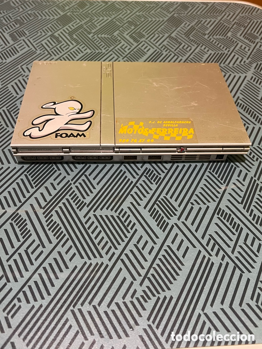 Videojuegos y Consolas: Consola Sony PS2 Slim SCPH-70004 Plata leer descri