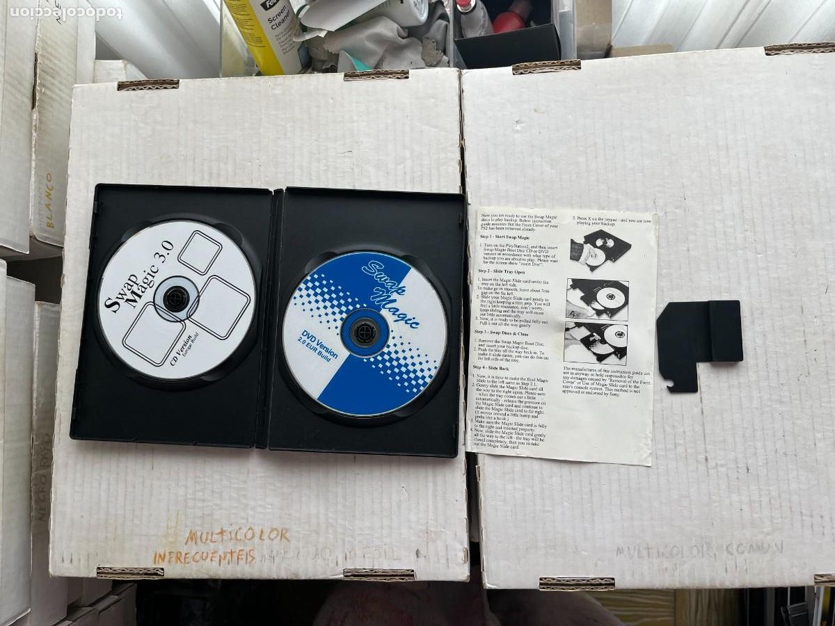 Videospiele und Konsolen: MAGIC SLIDE SWAP 3 CD DVD 2 - PS2 PLAYSTATION 2 PLAY STATION TWO KREATEN