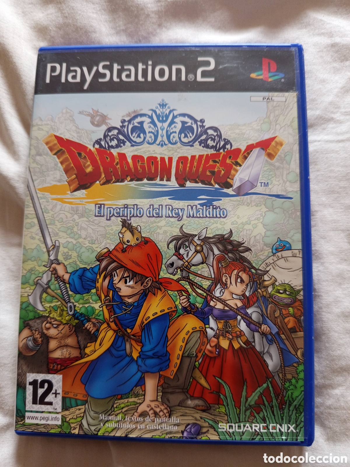 Videojuegos y Consolas: Video juego de PlayStation 2 drag&oacute;n quest el periodo del rey maldito