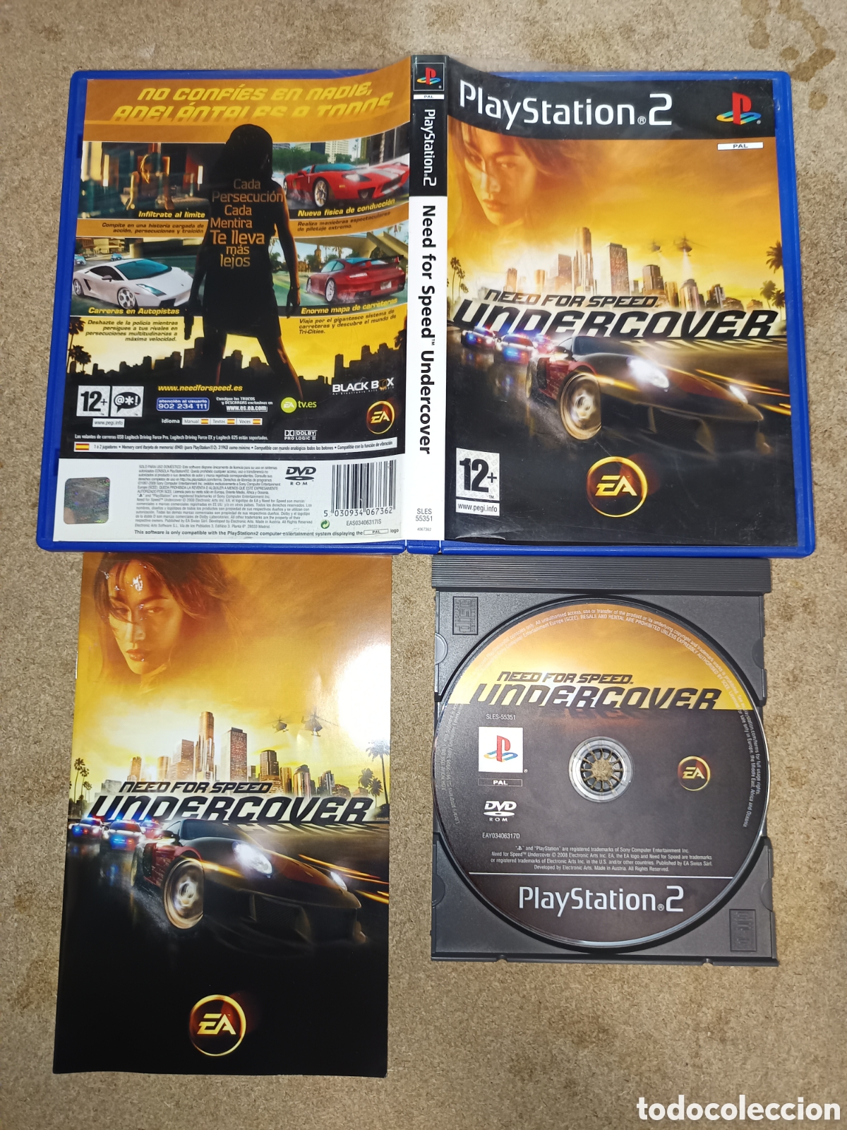 Videojuegos y Consolas: PS2 NEED FOR SPEED UNDERCOVER PAL ESP COMPLETO
