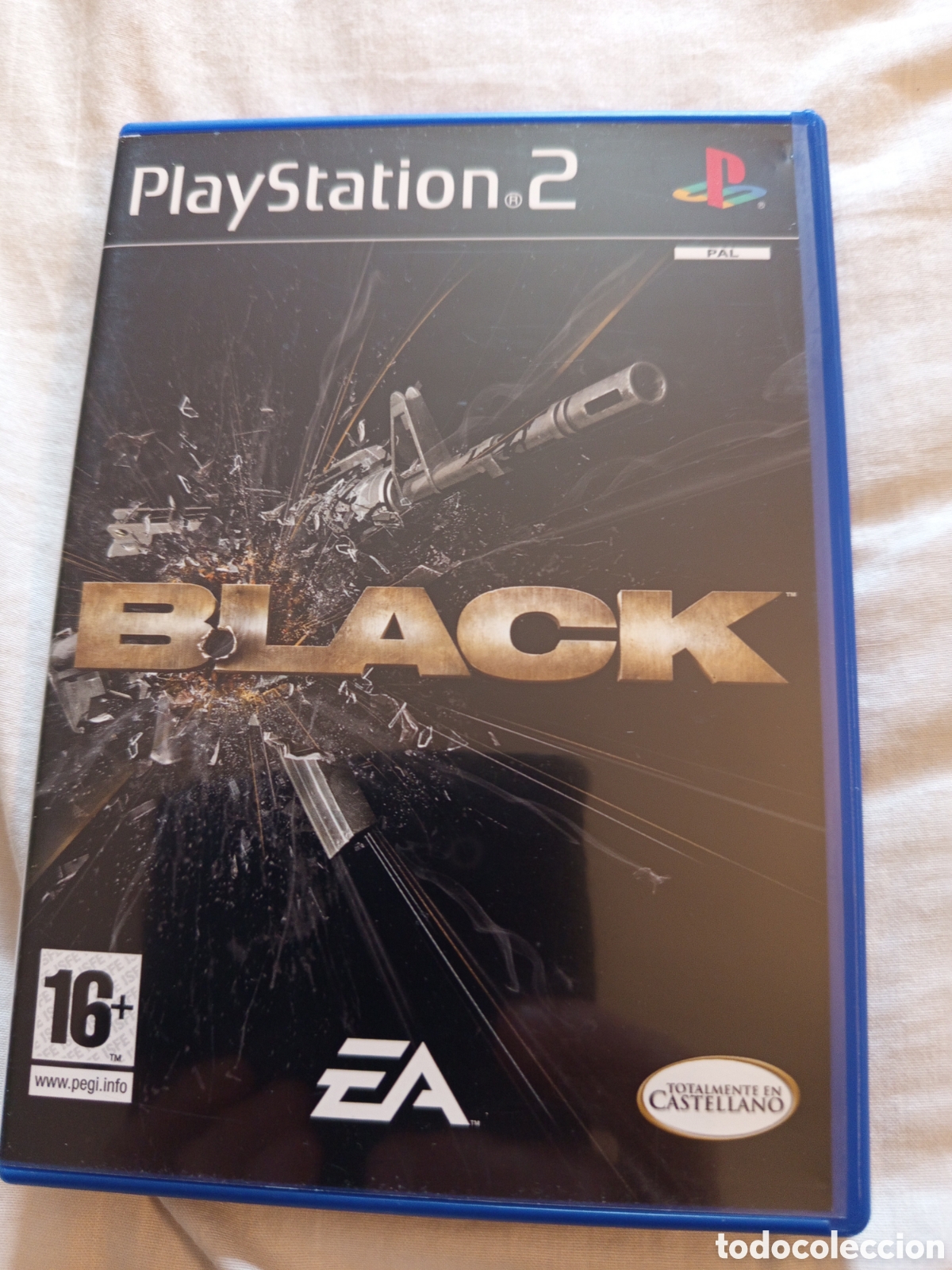 Videojuegos y Consolas: Video juego de PlayStation 2 black